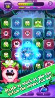 Monster Nibblers-Mellow puzzle الملصق