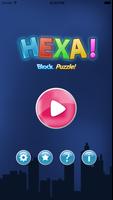 Block Hexa - Jewels Puzzle Plakat