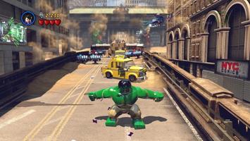 Lego Hulk Monster Clips plakat