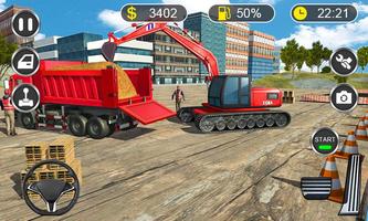 Excavator Simulator 2019 - Heavy Crane Drive 海报