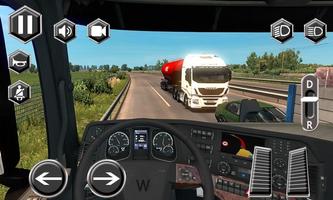 Real Truck Driver Driving Sim 3D poster