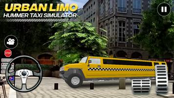 Urban Hummer Limo taxi simulator Affiche