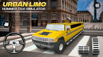 Urban Hummer Limo taxi simulator imagem de tela 1