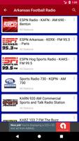 برنامه‌نما Arkansas Football Radio عکس از صفحه