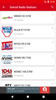 Detroit Radio Stations captura de pantalla 1