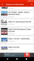 Delaware Football Radio تصوير الشاشة 2