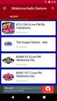 Oklahoma Radio Stations الملصق