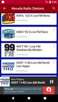 برنامه‌نما Nevada Radio Stations عکس از صفحه