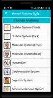 Human Anatomy Body Parts Guide ポスター