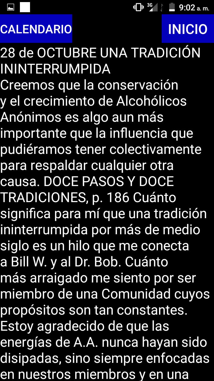 REFLEXIONES DIARIAS AA ALCOHÓLICOS ANÓNIMOS APK do pobrania na Androida REFLEXIONES DIARIAS AA ALCOHÓLICOS ANÓNIMOS APK do pobrania na Androida