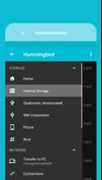 برنامه‌نما HummingBird FileManager عکس از صفحه