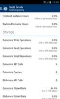 App Engine Dashboard imagem de tela 3