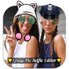 Snap Pic Selfie Editor آئیکن