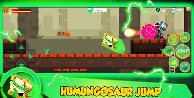 Ultimate Humungosaur Alien Ben Transform👽 اسکرین شاٹ 1