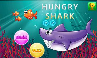 Hungy Megalodon Shark Diving โปสเตอร์