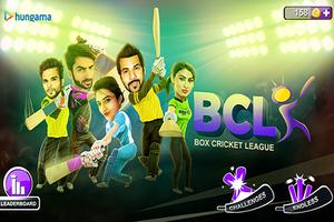 Box Cricket League BCL پوسٹر