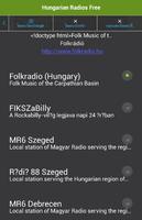 Hungarian Radios Free capture d'écran 1