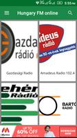 Hungary FM Radio Online Hungarian Radio Stations capture d'écran 1