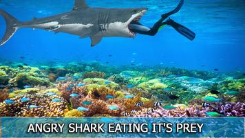 Hungry Wild Shark Sim 포스터