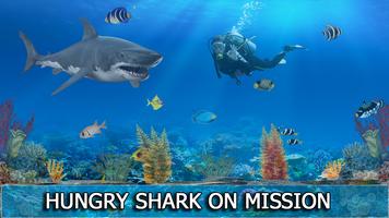 Hungry Wild Shark Sim capture d'écran 2