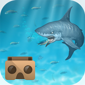 Hungry &amp; Angry Shark World VR icon