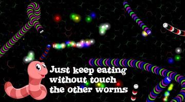 Hungry Worms Dark Affiche