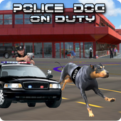 Police Dog on Duty icon