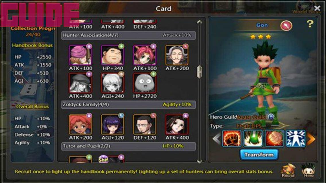 Guide For Hunter X Hunter For Android Apk Download