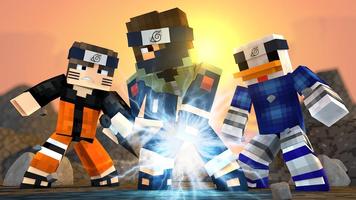 Skins for MinecraftPE - Naruto Affiche