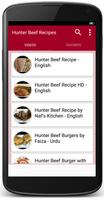 Hunter Beaf Recipes الملصق