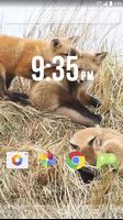 Cute Fox Cubs Playing Live WP screenshot 2