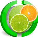 Lime And Orange Explos Live WP APK
