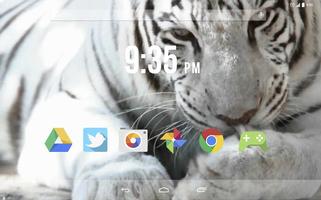 White Tiger Live Wallpaper screenshot 2