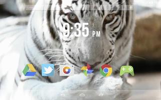 White Tiger Live Wallpaper screenshot 3