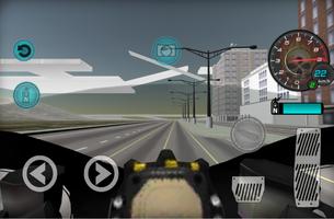 Fast Motorcycle Driver 3D 2017 capture d'écran 2