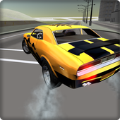 Classic car simulation 3D-icoon