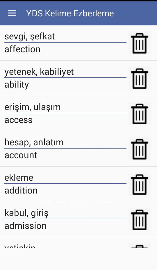 Yds Kelime Havuzu Apk 2 0 9 Free Education App For Android Apk20