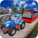 Pull Tractor Heavy Duty: Chained Towing Bus 3D APK