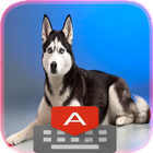 Siberian Husky Keyboard Theme ikona