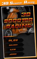 3D scooter Racing पोस्टर