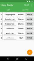 Items Counter 海報