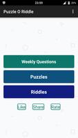 Puzzle O Riddle الملصق