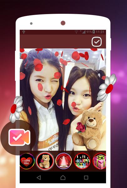 Android 用の カップルは心臓写真のエフェクト アニメーションgifのビデオを愛する Apk をダウンロード