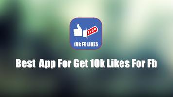10k Likes For FB Tips 2017 plakat