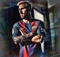 Lionel Messi โปสเตอร์