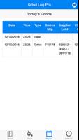 Grind Log Pro App ภาพหน้าจอ 3