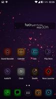 Dark Glow - icon pack captura de pantalla 1