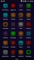 Dark Glow - icon pack screenshot 2