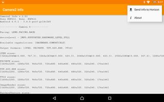 Camera2 Info capture d'écran 3