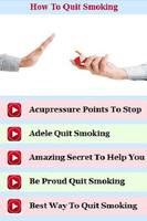 Poster How to Quit Smoking Guide